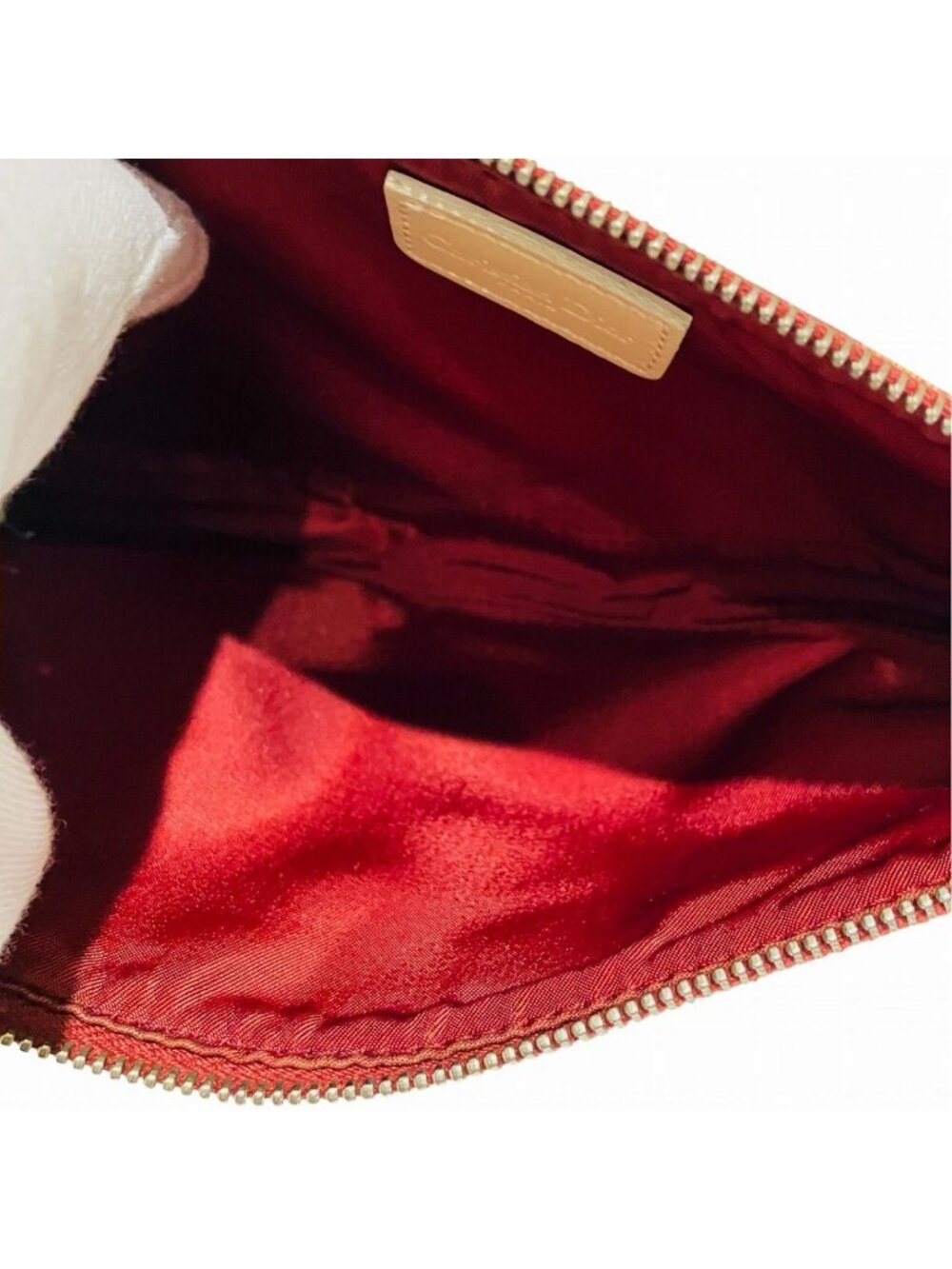 ★SOLD★ Dior Trotter Handbag Red - Picture 8 of 9